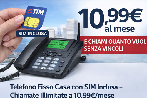 Telefono fisso casa - casa, sim